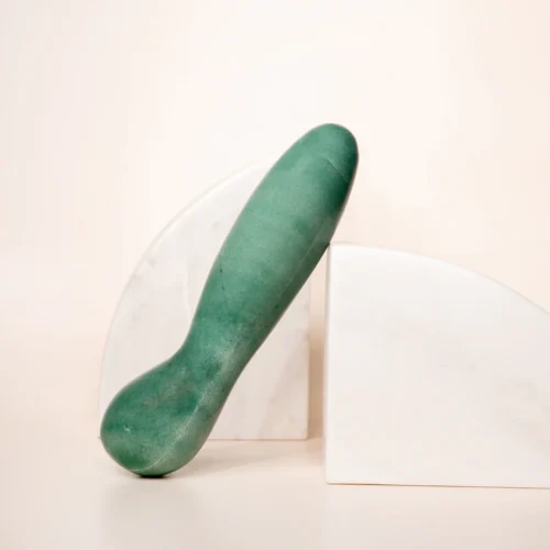 Green Aventurine Crystal Dildo