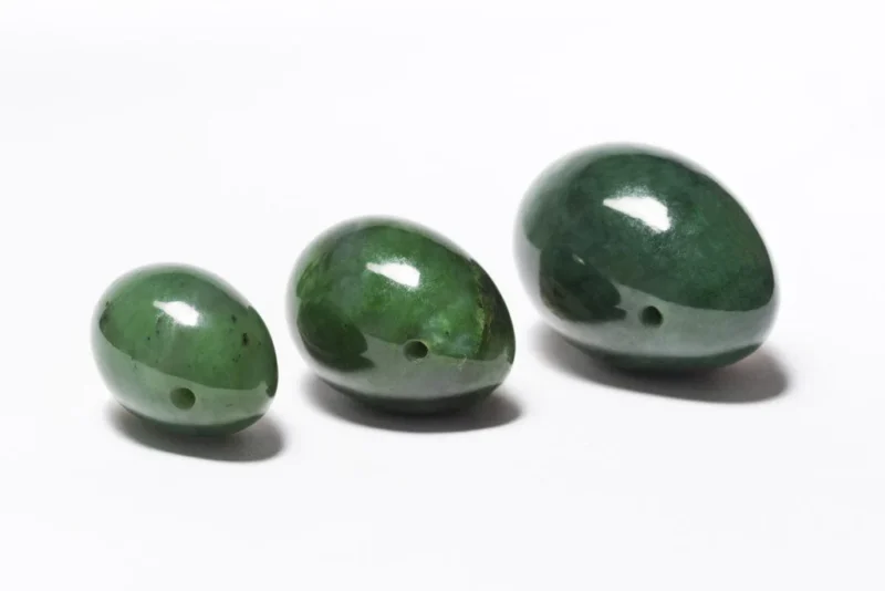 Nephrite Jade Yoni Egg “The Queen”