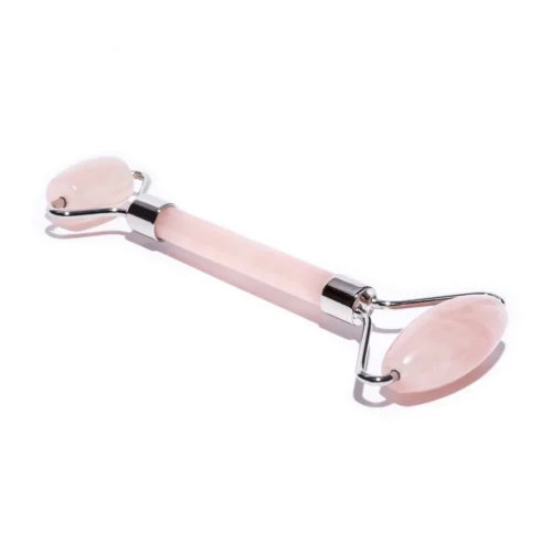 Rose Quartz Facial Roller Face Massage Roller