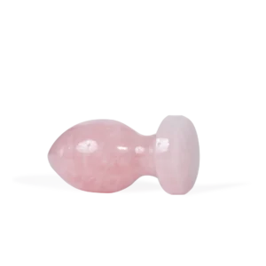 Rose Quartz Crystal Butt Plug