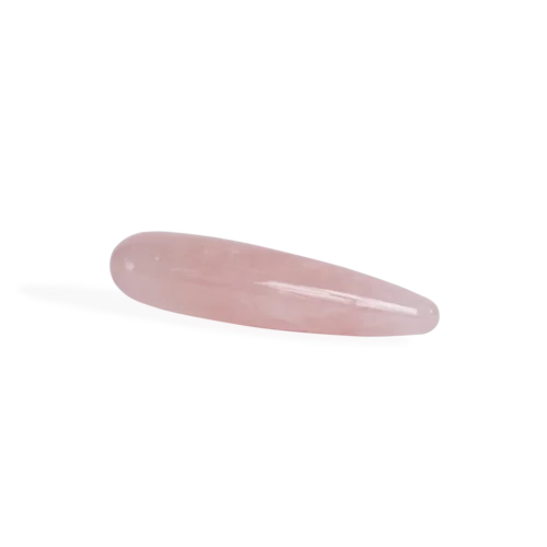 Rose Quartz Crystal Dildo