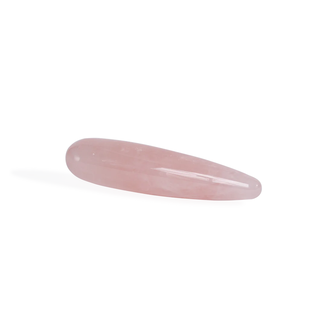 Rose Quartz Crystal Dildo