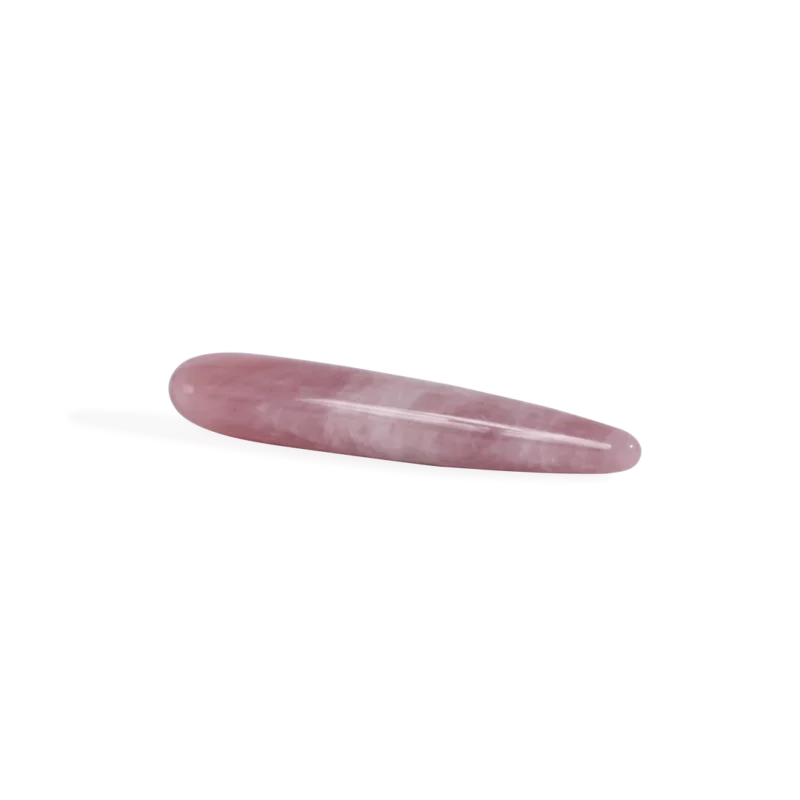 Rose Quartz Crystal Dildo