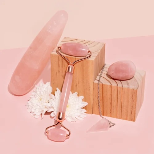 Self Love Rose Quartz Kit with Yoni Egg and Pleasure Wand