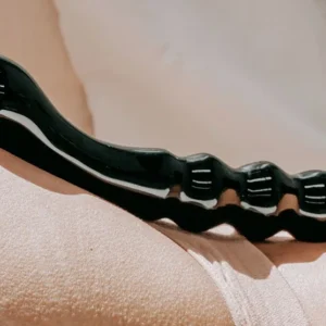 The Black Obsidian Crystal Wand