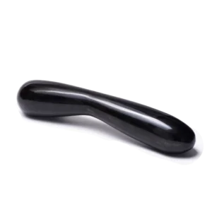 Black Obsidian Curve Dildo