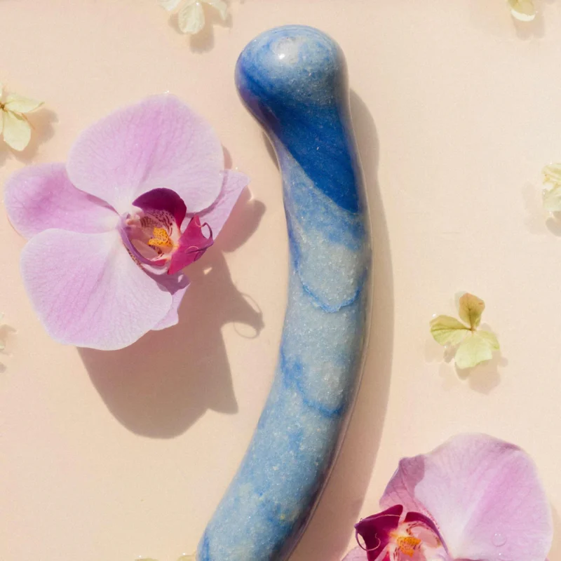 Blue Quartz Amrita Wand