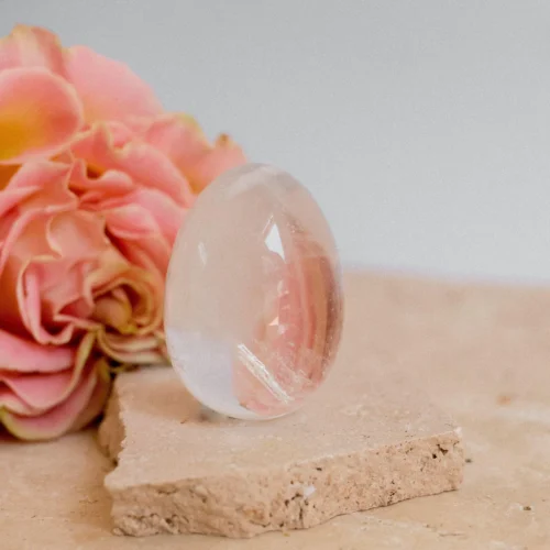 Clear Quartz Yoni Egg